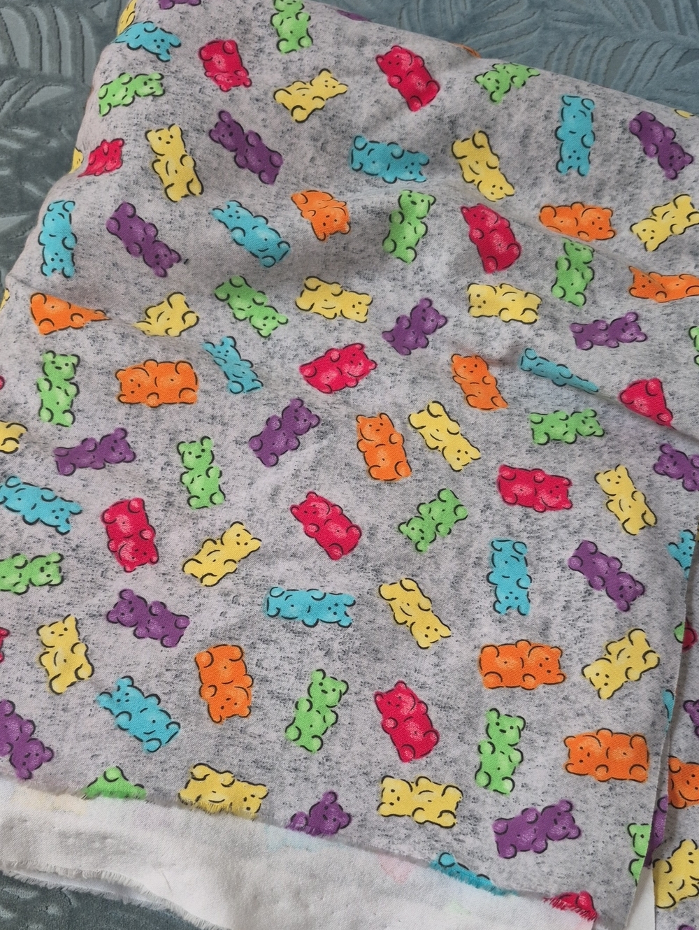 Gummy Bear Print Fabric